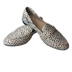 NWT Torrid Black and Cream Polka Dot Loafers size 8.5